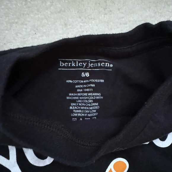 Girls Halloween Tshirt - Picture 2 of 2